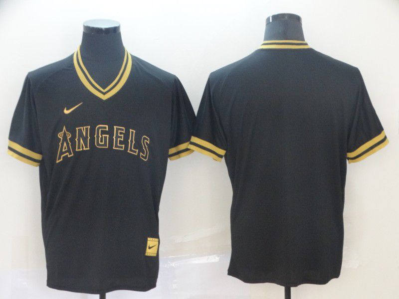 Men Los Angeles Angels Blank Black gold Game Nike 2022 MLB Jersey->nba hats->Sports Caps
